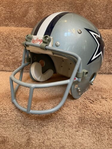 Rawlings HND-9 Football Helmet Schutt Red Dot OPO Dallas Cowboys Tony Dorsett Sports Mem, Cards & Fan Shop:Game Used Memorabilia:Football-NFL:Helmet WESTBROOKSPORTSCARDS