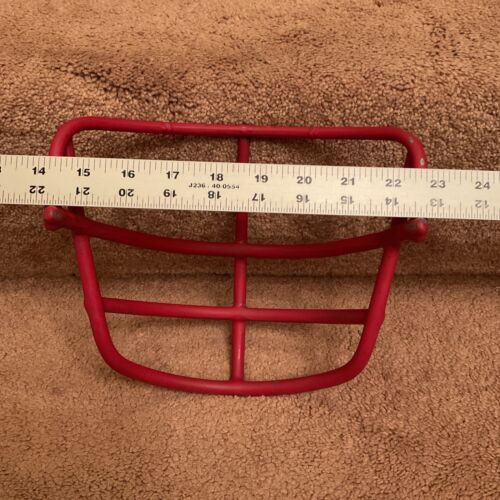 Vintage Original Schutt 1969 NJOP Large Red Dot Red Football Helmet Face Mask Sporting Goods:Team Sports:Football:Clothing, Shoes & Accessories:Helmets & Hats Schutt