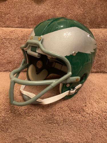 Philadelphia Eagles Painted Wings RK2 Style Suspension Football Helmet Bednarik Sports Mem, Cards & Fan Shop:Fan Apparel & Souvenirs:Football-NFL Riddell   