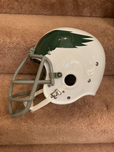 Riddell Kra-Lite RK2 Suspension 1969 Philadelphia Eagles Football Helmet Sports Mem, Cards & Fan Shop:Fan Apparel & Souvenirs:Football-NFL Riddell