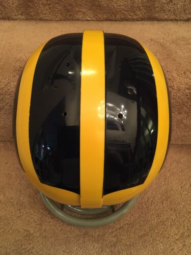 Michigan Wolverines Riddell Kra-Lite 1959 - 1974 Suspension Football Helmet Sports Mem, Cards & Fan Shop:Fan Apparel & Souvenirs:College-NCAA Riddell
