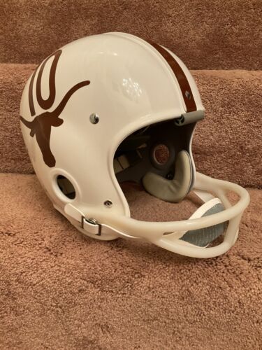 RK4 Style Football Helmet 1961 Texas Longhorns James Saxton Sports Mem, Cards & Fan Shop:Fan Apparel & Souvenirs:College-NCAA WESTBROOKSPORTSCARDS
