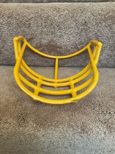 Vintage Riddell 1980s NJOP Football Helmet Yellow Gold 3-Dot Facemask USFL Sporting Goods:Team Sports:Football:Clothing, Shoes & Accessories:Helmets & Hats Riddell