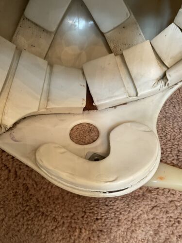 Vintage Original Rawlings HC20 Football Helmet- Custom 1965-1966 Texas Longhorns