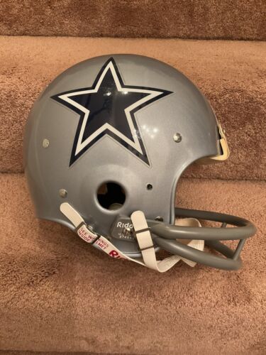Vintage Riddell Kra-Lite II Football Helmet Dallas Cowboys Charlie Waters Sports Mem, Cards & Fan Shop:Fan Apparel & Souvenirs:Football-NFL Riddell