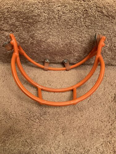 Vintage Cramer Super Pro OPO X-Large Green Dot Orange Football Helmet Facemask Sporting Goods:Team Sports:Football:Clothing, Shoes & Accessories:Helmets & Hats Cramer