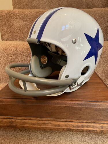 Riddell Classic Kra-Lite RK2 Football Helmet 1960-1963 Dallas Cowboys Green Sports Mem, Cards & Fan Shop:Fan Apparel & Souvenirs:Football-NFL Riddell