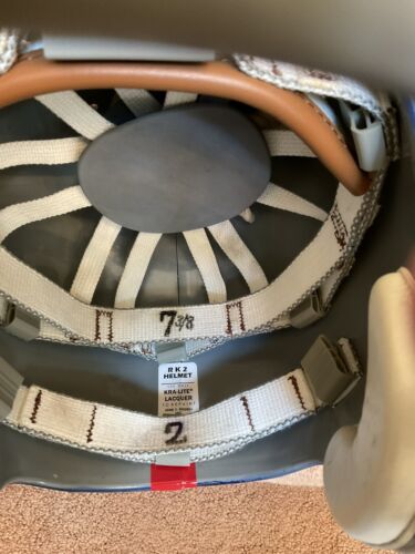 Riddell Kra-Lite RK2 Suspension New York Giants Football Helmet Frank Gifford Sports Mem, Cards & Fan Shop:Fan Apparel & Souvenirs:Football-NFL Riddell