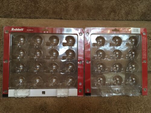 1969 NFL and AFL Riddell Pocket Pro Throwback Set Display Clam Shells Sports Mem, Cards & Fan Shop:Fan Apparel & Souvenirs:Football-NFL Riddell