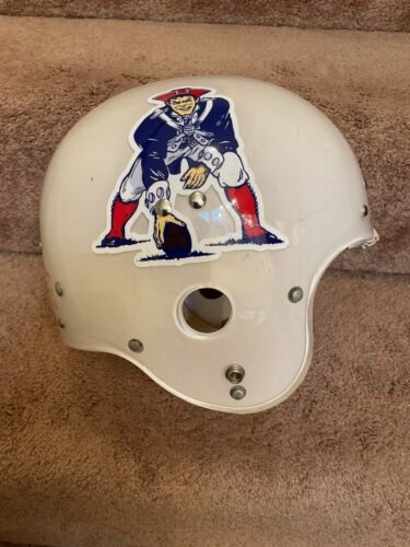 Vintage Clear Shell Wilson F2000 Suspension Football Helmet Boston Patriots 7.5 Sports Mem, Cards & Fan Shop:Fan Apparel & Souvenirs:Football-NFL Riddell