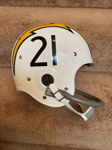 Custom John Hadl San Diego Chargers TK2 Style Football Helmet Sports Mem, Cards & Fan Shop:Game Used Memorabilia:Football-NFL:Helmet WESTBROOKSPORTSCARDS