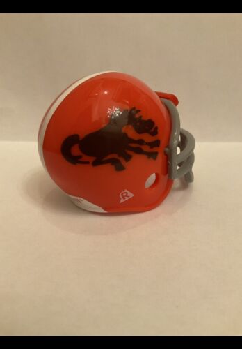 Denver Broncos Riddell NFL Pocket Pro Helmet from Series 1 Throwback Set Brown Horse RARE Sports Mem, Cards & Fan Shop:Fan Apparel & Souvenirs:Football-NFL Riddell   