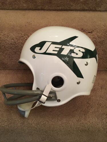 Riddell Kra-Lite RK2 Suspension Football Helmet 1963 New York Jets Sports Mem, Cards & Fan Shop:Fan Apparel & Souvenirs:Football-NFL Riddell