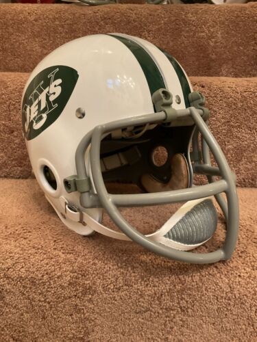Riddell Kra-Lite RK2 Suspension Football Helmet New York Jets Super Bowl III Sports Mem, Cards & Fan Shop:Fan Apparel & Souvenirs:Football-NFL Riddell   