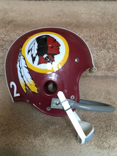 Vintage Riddell Kra-Lite Football Helmet 1973 Washington Redskins Charley Taylor Sports Mem, Cards & Fan Shop:Fan Apparel & Souvenirs:Football-NFL Riddell   