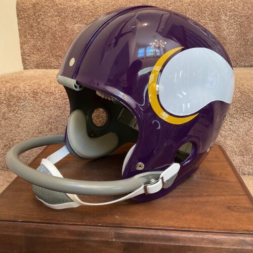 Minnesota Vikings “Big Horns” RK2 Style Suspension Football Helmet Joe Kapp Sports Mem, Cards & Fan Shop:Fan Apparel & Souvenirs:Football-NFL WESTBROOKSPORTSCARDS