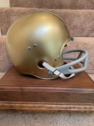 Vintage 1970s Wilson Football Helmet Notre Dame Fighting Irish Joe Theismann Sports Mem, Cards & Fan Shop:Fan Apparel & Souvenirs:Football-NFL Wilson   