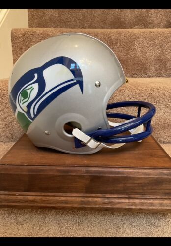 Seattle Seahawks Riddell Kra-Lite TK2 Suspension Football Helmet Steve Largent Sports Mem, Cards & Fan Shop:Fan Apparel & Souvenirs:Football-NFL Riddell   
