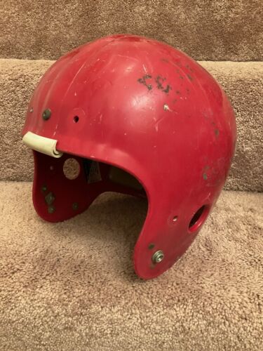 Wilson F2211 Red Football Helmet Isosorb Padding Chiefs Falcons Size 7 Sports Mem, Cards & Fan Shop:Fan Apparel & Souvenirs:Football-NFL Riddell