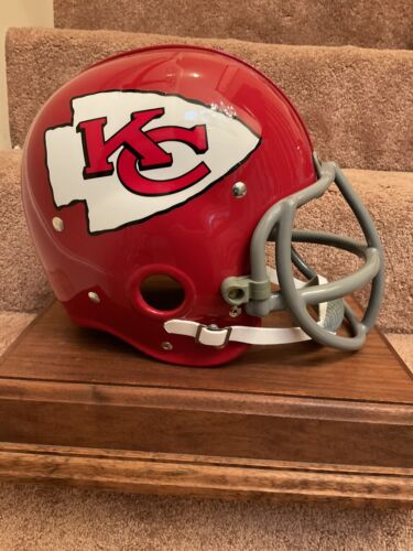 RK2 Husky Vintage Style Suspension Football Helmet Kansas City Chiefs Bobby Bell Sports Mem, Cards & Fan Shop:Fan Apparel & Souvenirs:Football-NFL WESTBROOKSPORTSCARDS