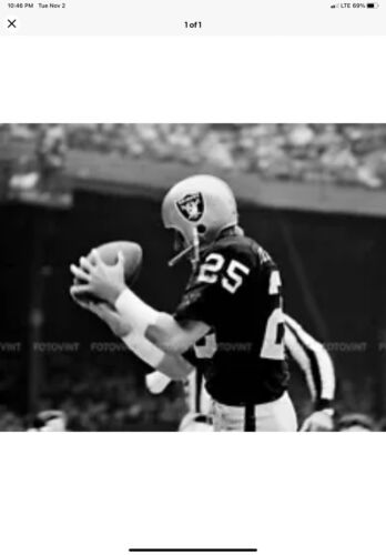 RK Vintage Style Oakland Raiders Football Helmet- Fred Biletnikoff Sports Mem, Cards & Fan Shop:Game Used Memorabilia:Football-NFL:Helmet WESTBROOKSPORTSCARDS   