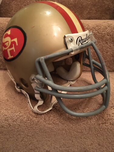 Vintage Rawlings ANFL Football Helmet San Francisco 49ers Schutt NOPDW ERRO Date Sports Mem, Cards & Fan Shop:Game Used Memorabilia:Football-NFL:Helmet WESTBROOKSPORTSCARDS   