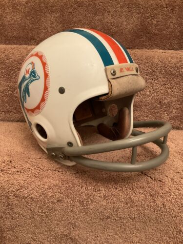 Vintage Riddell 1972 Kra-Lite II TAK-29 Football Helmet Miami Dolphins Griese Sports Mem, Cards & Fan Shop:Fan Apparel & Souvenirs:Football-NFL Riddell