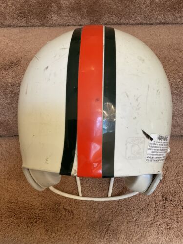 Miami Hurricanes Game Used Riddell PAC-3 Football Helmet 1978-84 Sports Mem, Cards & Fan Shop:Fan Apparel & Souvenirs:College-NCAA Schutt