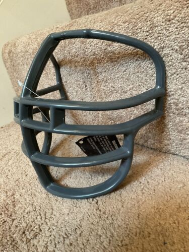 Vintage Gray Riddell 1990s Double Wire Kra-Lite NJOP Football Helmet Facemask Sporting Goods:Team Sports:Football:Clothing, Shoes & Accessories:Helmets & Hats Riddell
