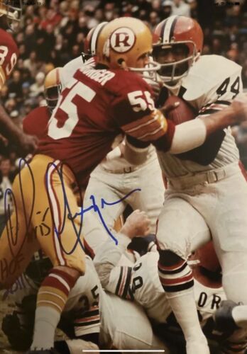 TK2 Style Football Helmet 1972 Washington Redskins Chris Hanburger Lombardi R Sports Mem, Cards & Fan Shop:Autographs-Original:Football-NFL:Helmets WESTBROOKSPORTSCARDS