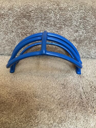 Vintage Blue Schutt 1970s Double Wire JOP Red Dot L Football Helmet Facemask Sporting Goods:Team Sports:Football:Clothing, Shoes & Accessories:Helmets & Hats Schutt