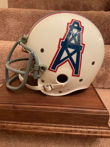 Vintage Original Riddell TK2 Kra-Lite II Football Helmet Houston Oilers Campbell Sports Mem, Cards & Fan Shop:Fan Apparel & Souvenirs:Football-NFL Riddell   