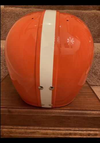 RK4 Husky Vintage Style Football Helmet 1957-1959 Cleveland Browns Jim Brown Sports Mem, Cards & Fan Shop:Game Used Memorabilia:Football-NFL:Helmet WESTBROOKSPORTSCARDS