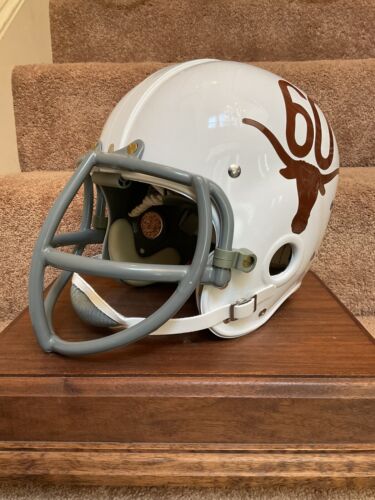 RK2 Style Football Helmet 1963 Texas Longhorns National Champions Tommy Nobis Sports Mem, Cards & Fan Shop:Fan Apparel & Souvenirs:College-NCAA WESTBROOKSPORTSCARDS   