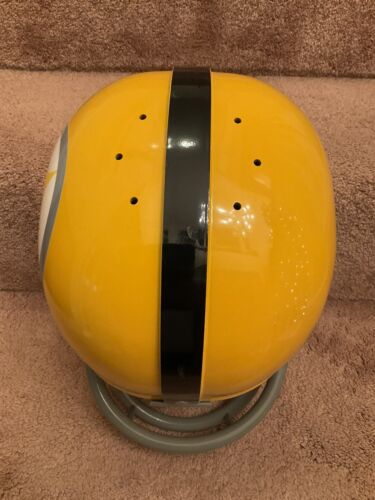 Riddell Kra-Lite RK2 Suspension Football Helmet 1962 Pittsburgh Steelers Playoff Sports Mem, Cards & Fan Shop:Fan Apparel & Souvenirs:Football-NFL Riddell