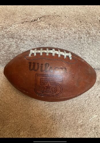 DALLAS COWBOYS Wilson 55th Anniversary Football? RARE! Sports Mem, Cards & Fan Shop:Fan Apparel & Souvenirs:Football-NFL Wilson