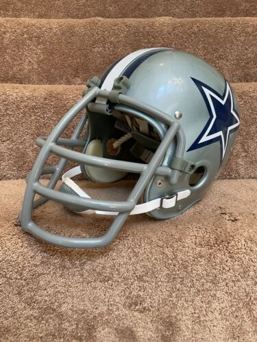 Bob Lilly Autographed Stats RK2 Dallas Cowboys Football Helmet Authentic Paint Sports Mem, Cards & Fan Shop:Fan Apparel & Souvenirs:Football-NFL Riddell