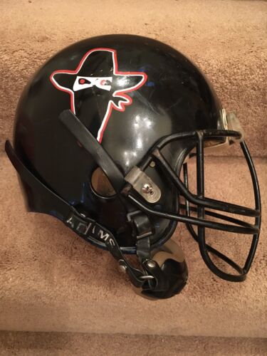 Vintage Riddell Throwback Football Helmet- USFL Oklahoma Outlaws Sports Mem, Cards & Fan Shop:Fan Apparel & Souvenirs:Football-NFL Riddell