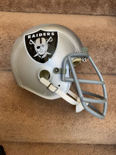 Vintage MacGregor Football Helmet Oakland Raiders Art Shell Gene Upshaw Sports Mem, Cards & Fan Shop:Fan Apparel & Souvenirs:Football-NFL MacGregor