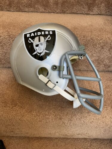 Vintage MacGregor Football Helmet Oakland Raiders Art Shell Gene Upshaw Sports Mem, Cards & Fan Shop:Fan Apparel & Souvenirs:Football-NFL MacGregor   