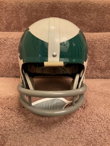 Vintage Riddell Kra-Lite TK2 Football Helmet 1971 Philadelphia Eagles Bradley Sports Mem, Cards & Fan Shop:Fan Apparel & Souvenirs:Football-NFL Riddell