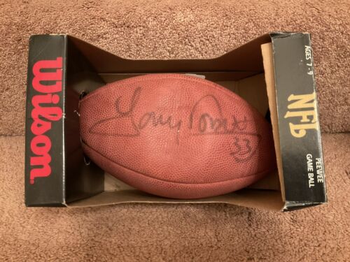 TONY DORSETT DALLAS COWBOYS SIGNED AUTOGRAPHED NFL Pee Wee Football UDA RARE! Sports Mem, Cards & Fan Shop:Autographs-Original:Football-NFL:Balls WESTBROOKSPORTSCARDS