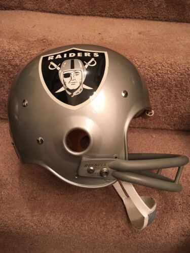 Vintage Riddell Kra-Lite TK2 Football Helmet-1971 Oakland Raiders George  Blanda