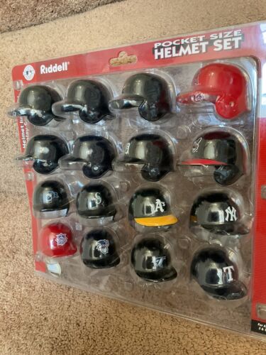Riddell MLB Pocket Pro 32 Helmet Complete Set With Throwbacks Sports Mem, Cards & Fan Shop:Fan Apparel & Souvenirs:Baseball-MLB Riddell
