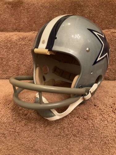 Original Riddell TK2 Football Helmet Dallas Cowboys Authentic Color Pnt Staubach Sports Mem, Cards & Fan Shop:Fan Apparel & Souvenirs:Football-NFL Riddell