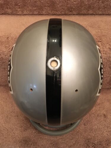 Vintage Riddell Kra-Lite TK2 Football Helmet-1971 Oakland Raiders Biletnikoff Sports Mem, Cards & Fan Shop:Fan Apparel & Souvenirs:Football-NFL Riddell