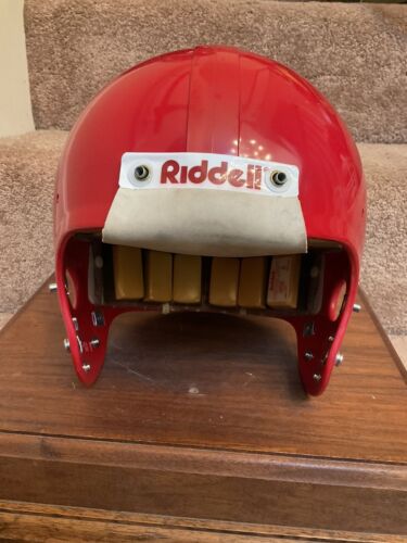 Riddell PAC 3 Red Football Helmet Beautiful Padding Chiefs Falcons Size S Sports Mem, Cards & Fan Shop:Fan Apparel & Souvenirs:Football-NFL Riddell   