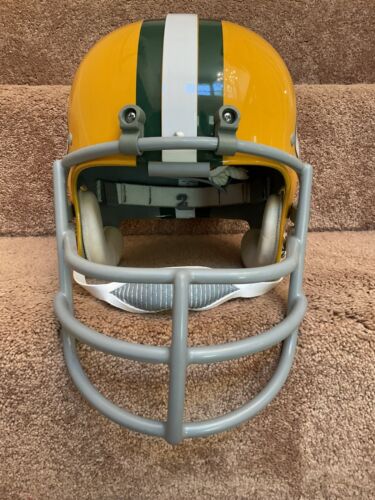 Riddell Kra-Lite RK2 Suspension Green Bay Packers Football Helmet Willie Davis Sports Mem, Cards & Fan Shop:Fan Apparel & Souvenirs:Football-NFL Riddell