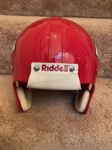 Vintage 1970s TK2 Riddell Kra-Lite II Football Helmet Kansas City Chiefs Sports Mem, Cards & Fan Shop:Fan Apparel & Souvenirs:Football-NFL Riddell