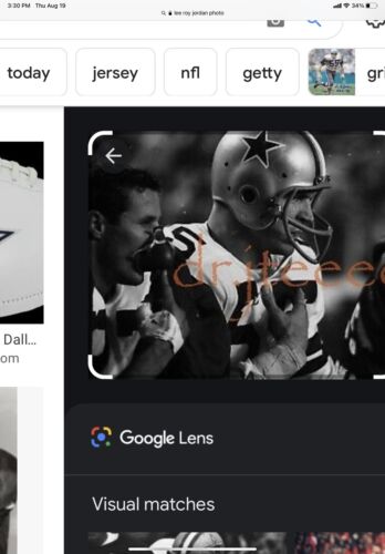 RK Vintage 1966 Style Dallas Cowboys Suspension Football Helmet Lee Roy Jordan Sports Mem, Cards & Fan Shop:Game Used Memorabilia:Football-NFL:Helmet WESTBROOKSPORTSCARDS